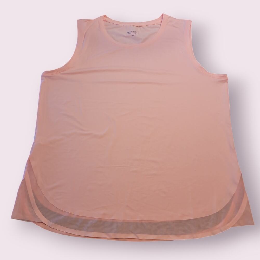 Athleta Pink Sleeveless Relaxed Tank Top